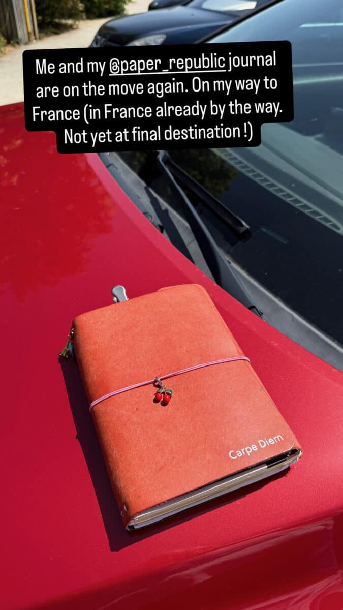 Journalling on the go