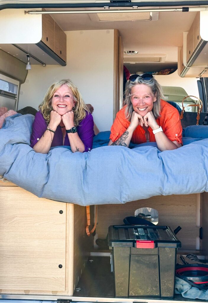 Small spaces in the camper van