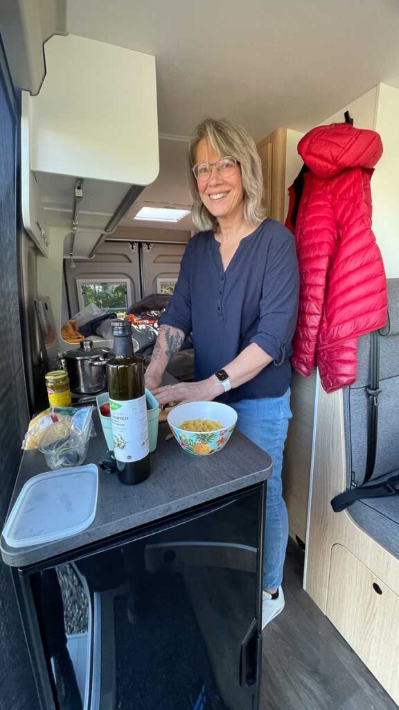 Cooking in small spaces