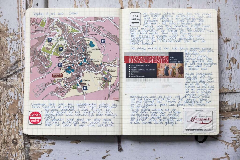 Your first travel journal