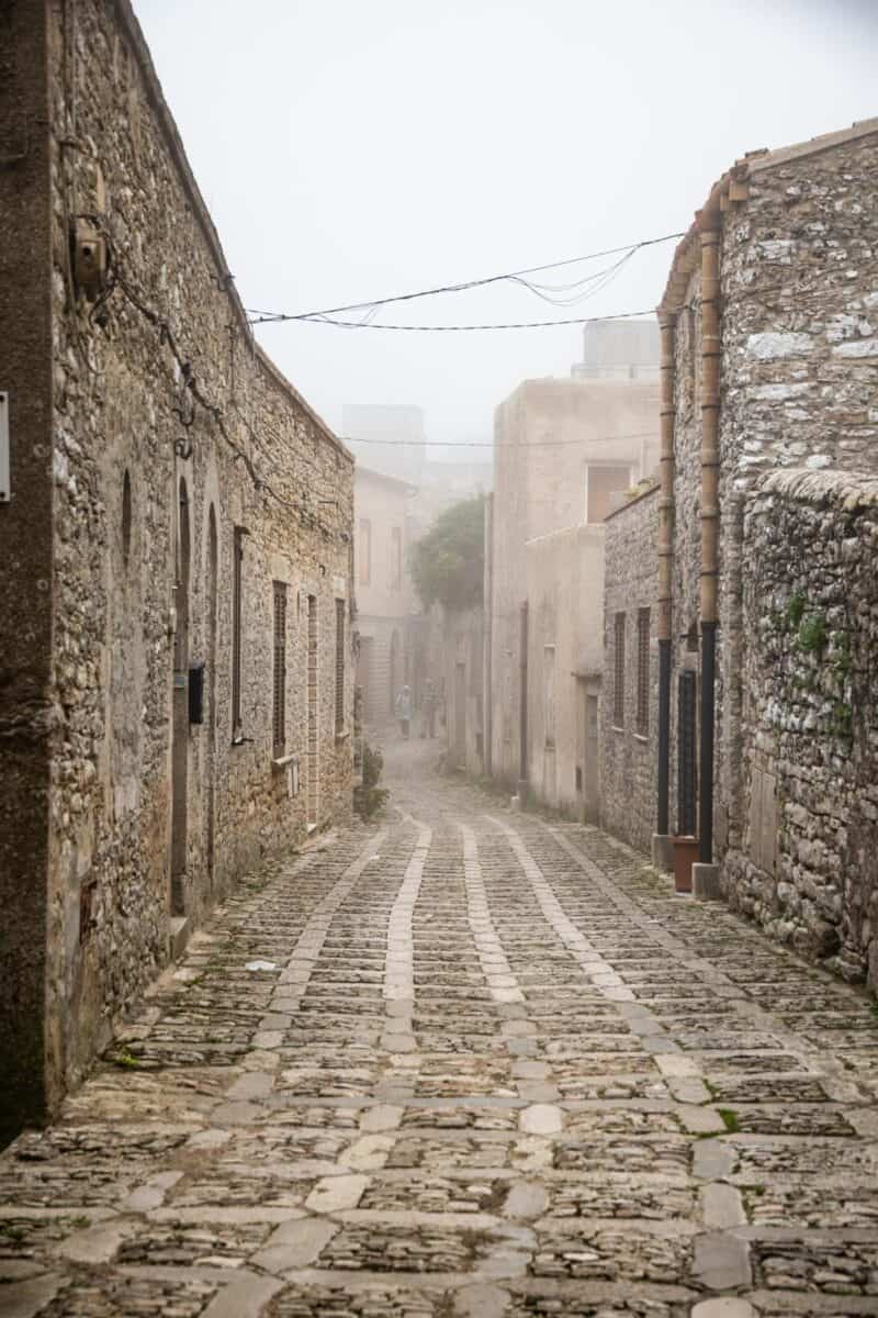 Fog in Erice