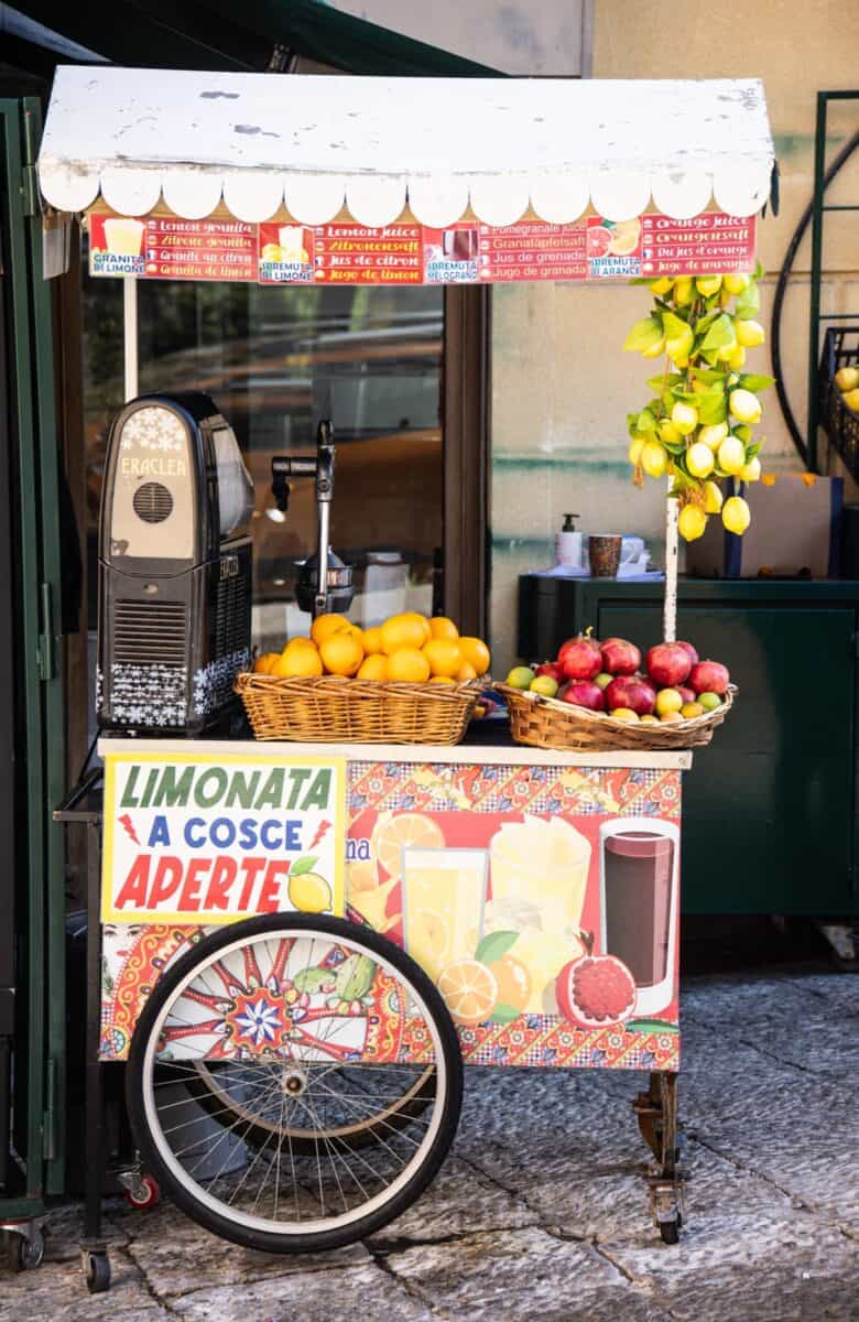 Orange cart