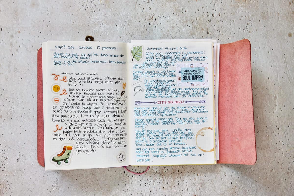 How to start a travel journal