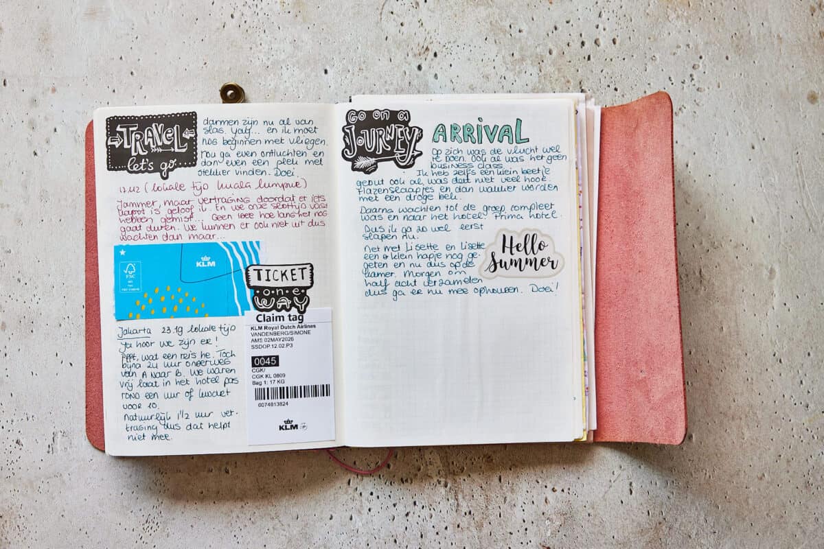 How to start a travel journal