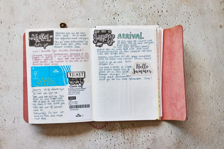 How to start a travel journal
