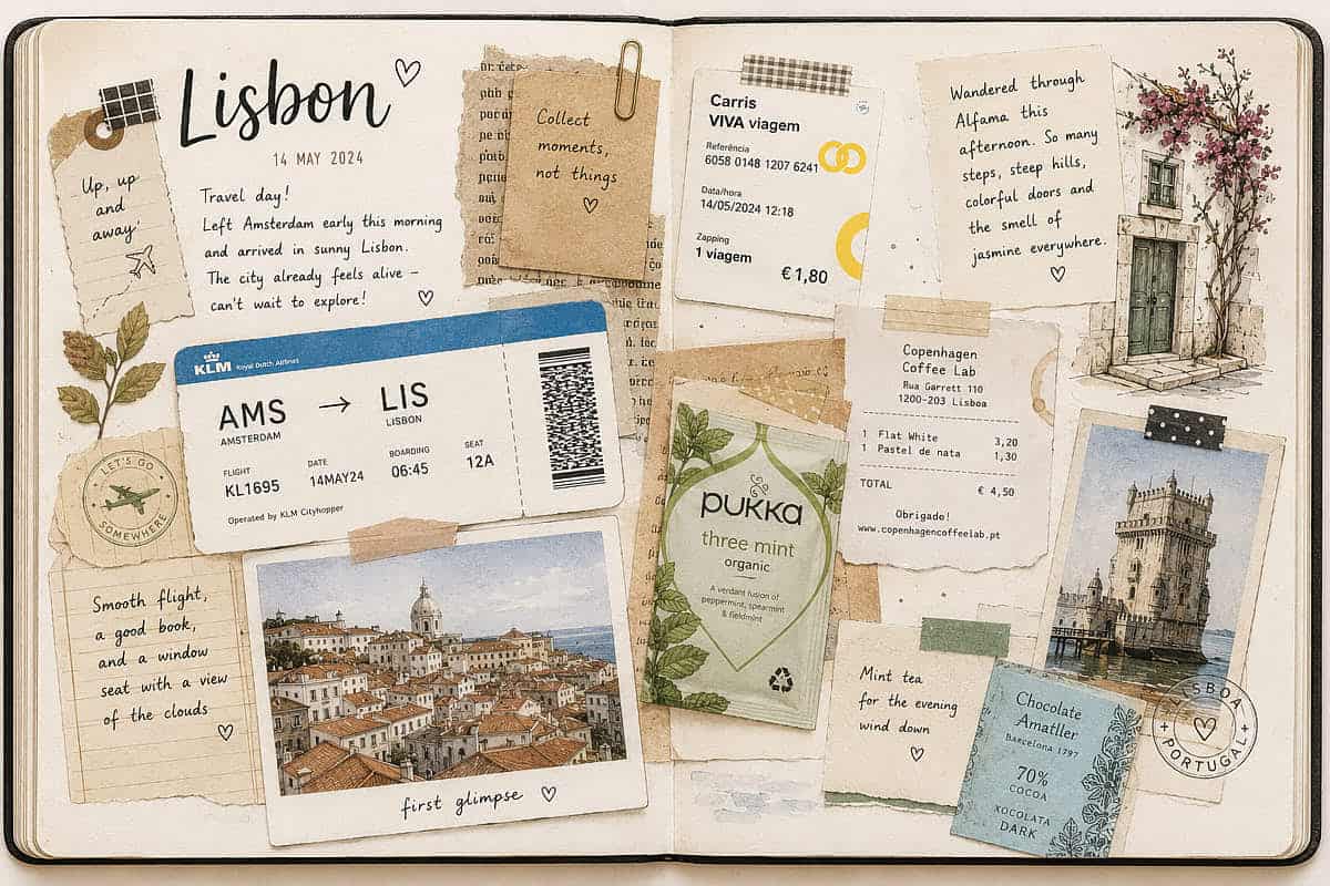 Collage style layout